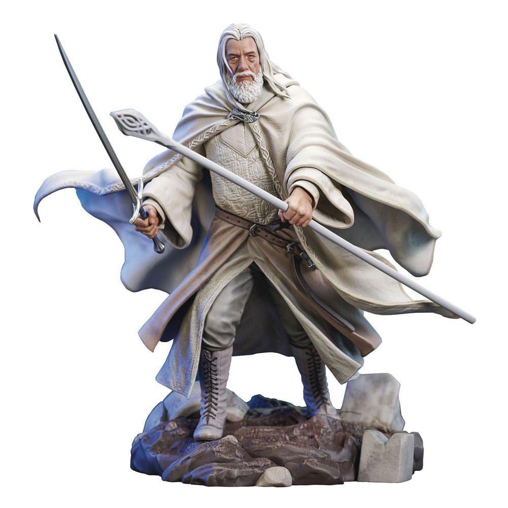 Lord of the Rings Gallery Deluxe PVC Soška Gandalf 23 cm Diamond Select