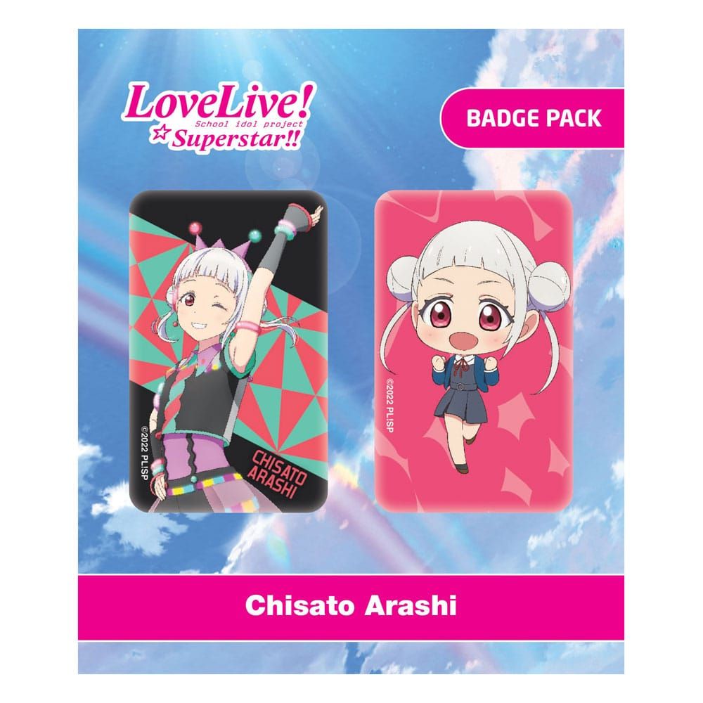 Love Live! Pin Placky 2-Pack Chisato Arashi POPbuddies