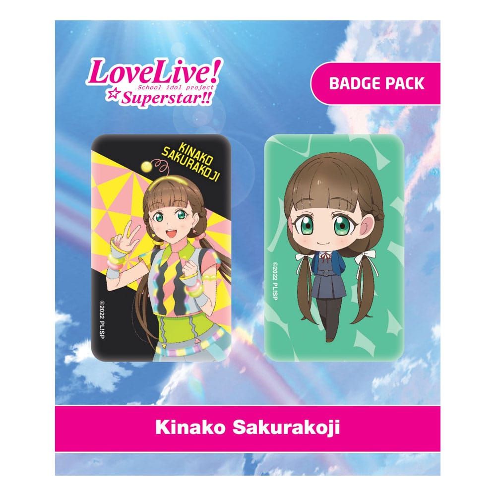 Love Live! Pin Placky 2-Pack Kinako Sakurakoji POPbuddies