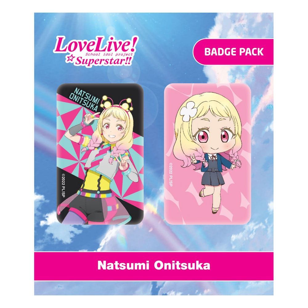 Love Live! Pin Placky 2-Pack Natsumi Onitsuka POPbuddies