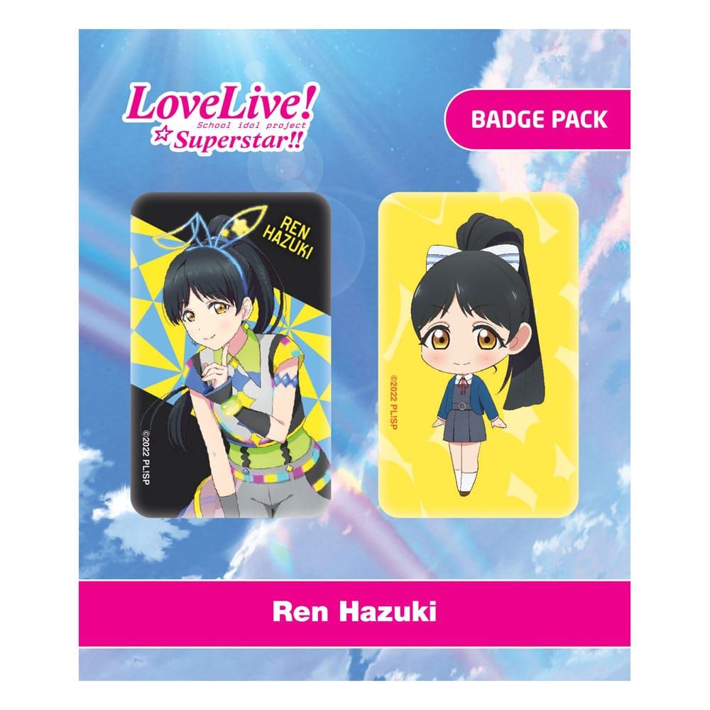 Love Live! Pin Placky 2-Pack Ren Hazuki POPbuddies