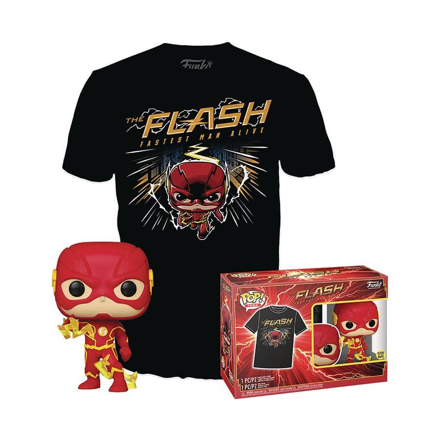 DC Comics POP! & Tee Box The Flash Velikost L Funko