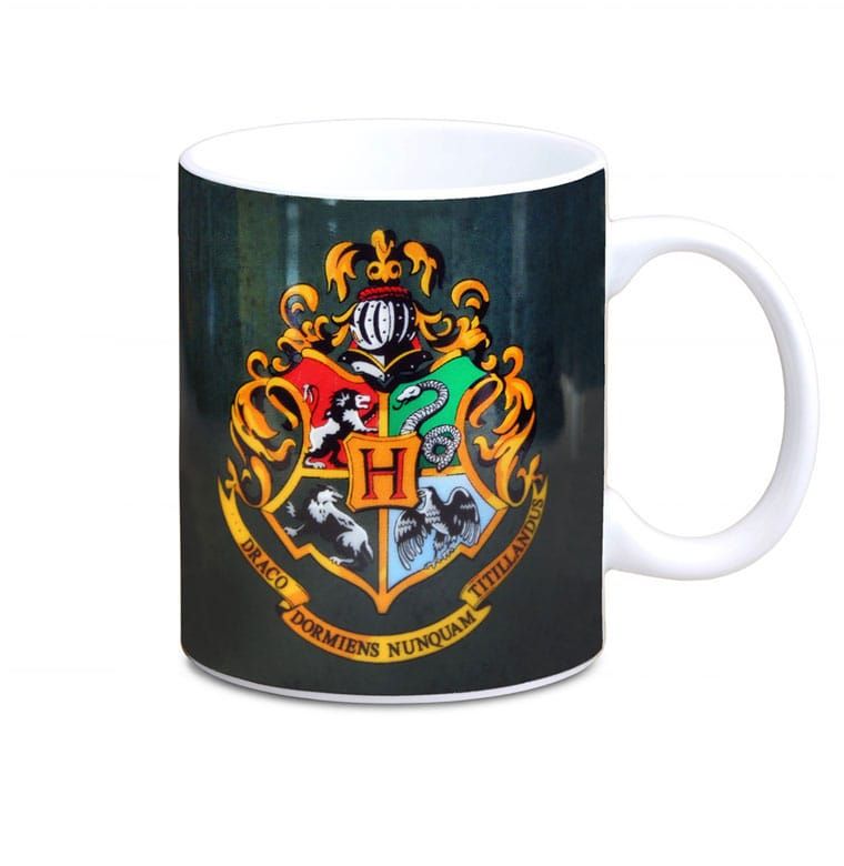Harry Potter Hrnek Bradavice Logo Logoshirt