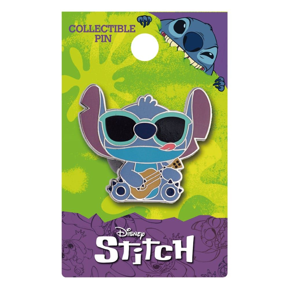 Lilo & Stitch Pin Odznak Guitar Stitch Monogram Int.