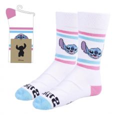 Lilo & Stitch Ponožky Stitch White & Pink Sada (6)