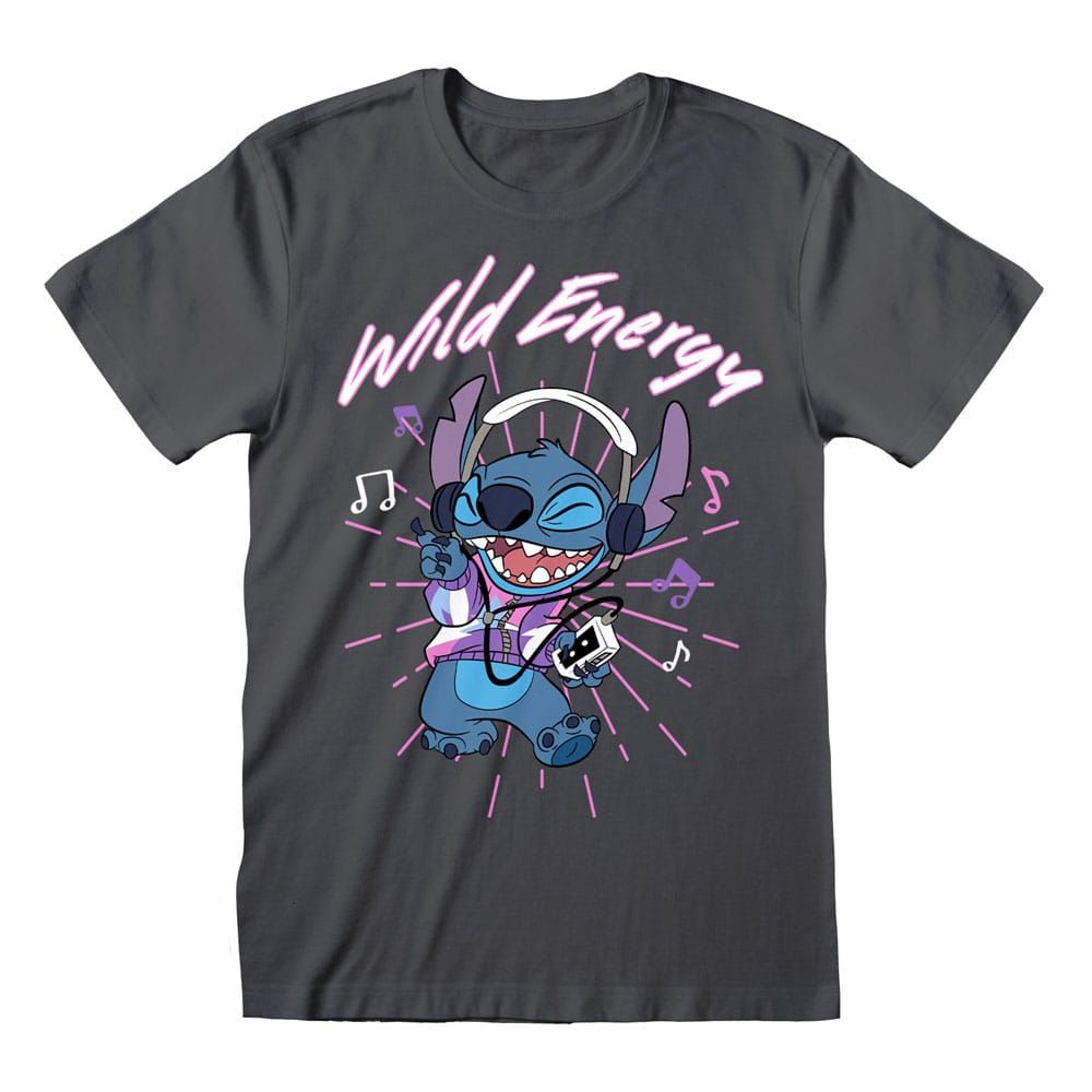 Lilo & Stitch Tričko Wild Energy Velikost XL Heroes Inc