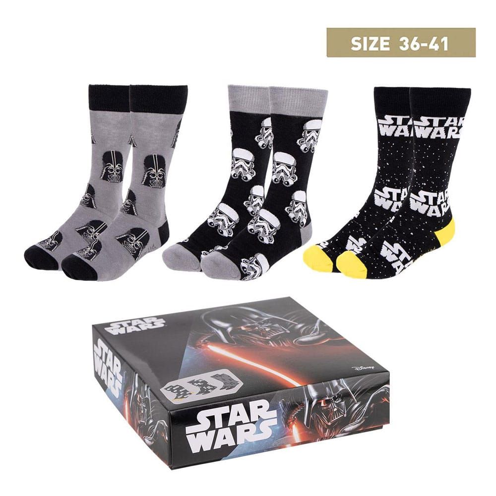 Star Wars Ponožky 3-Pack 35-41 Cerdá