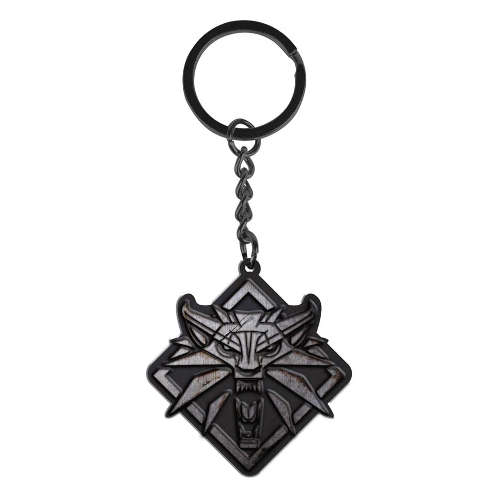 The Witcher Metal Keychain White Wolf DEVplus