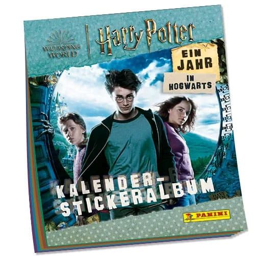 Harry Potter - A Year in Bradavice Nálepka & Card Kolekce Album Německá Verze Panini