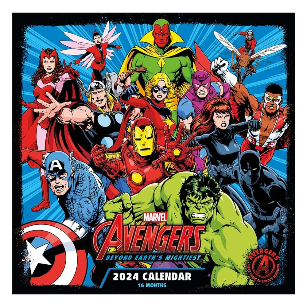 Marvel Kalendář 2024 Avengers Pyramid International