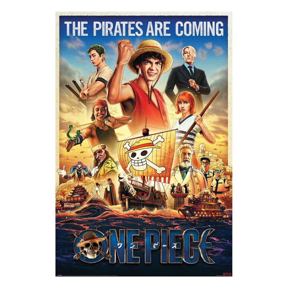 One Piece Plakát Pack Pirates Incoming 61 x 91 cm (4) Pyramid International