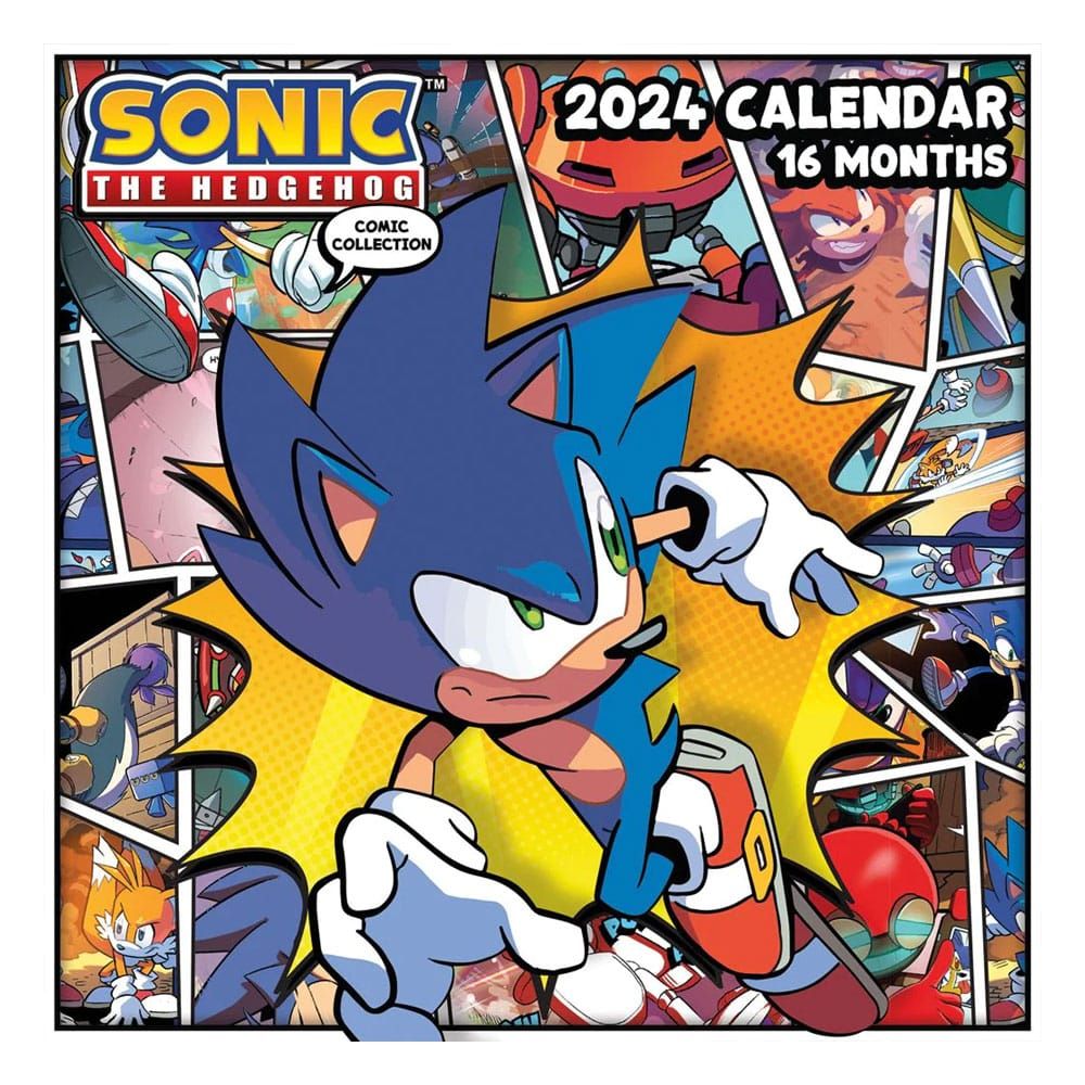 Sonic the Hedgehog Kalendář 2024 Pyramid International