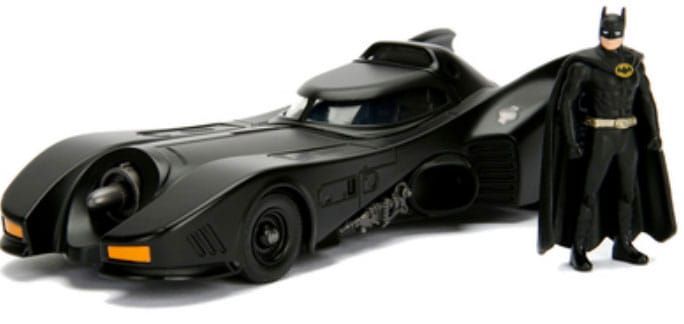 DC Comics Kov. Model 1/24 Batman 1989 Batmobile Jada Toys