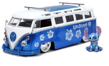 Lilo & Stitch Kov. Model 1/24 Stitch with Van Jada Toys