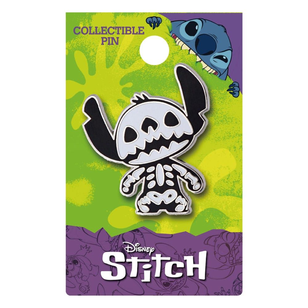 Lilo & Stitch Pin Odznak Skeleton Stitch Monogram Int.
