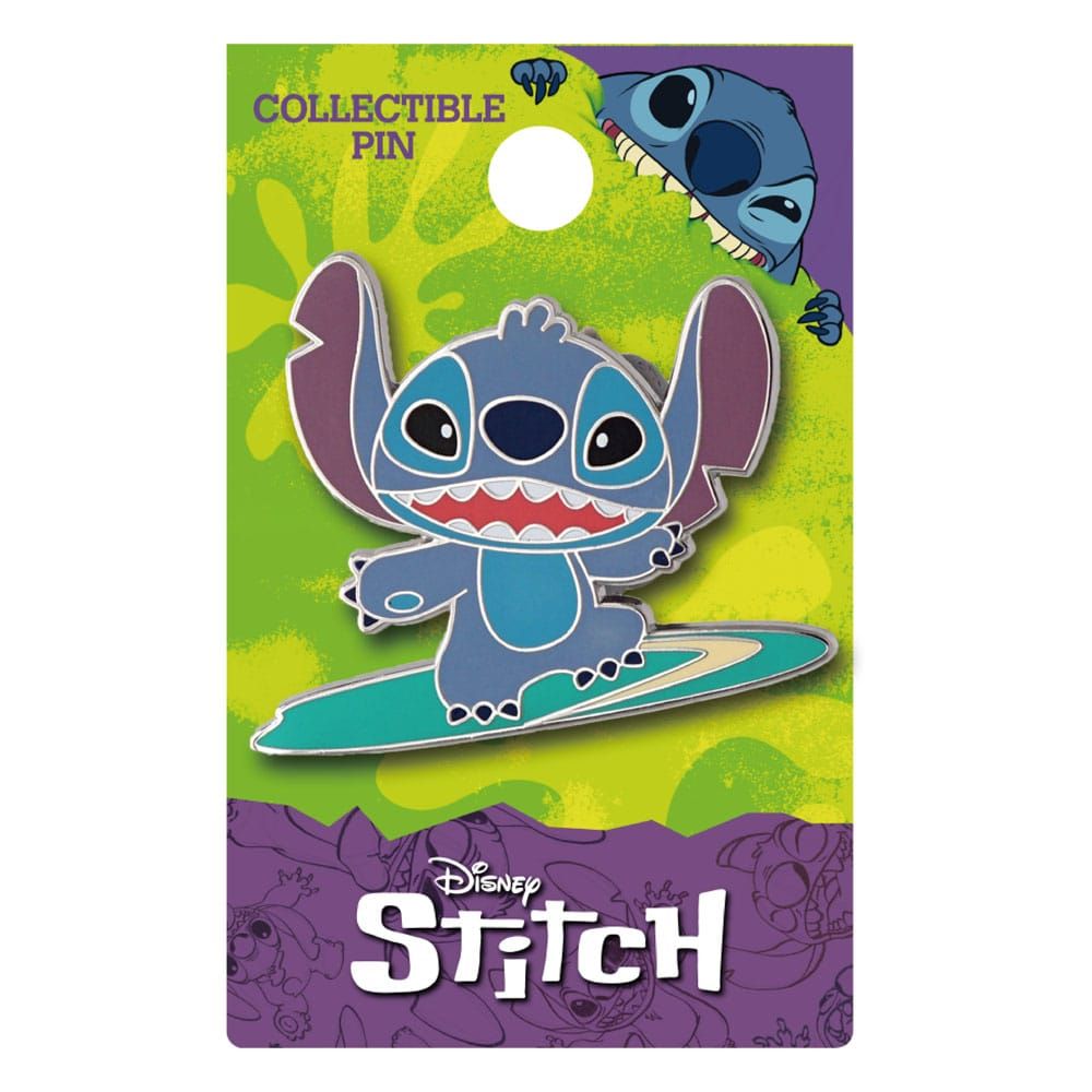 Lilo & Stitch Pin Odznak Surfing Stitch Monogram Int.