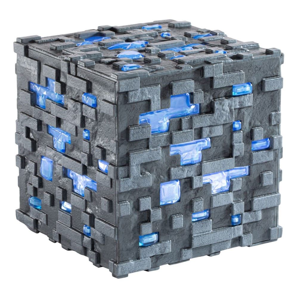 Minecraft Replika Illuminating Diamond Ore Cube 10 cm Noble Collection