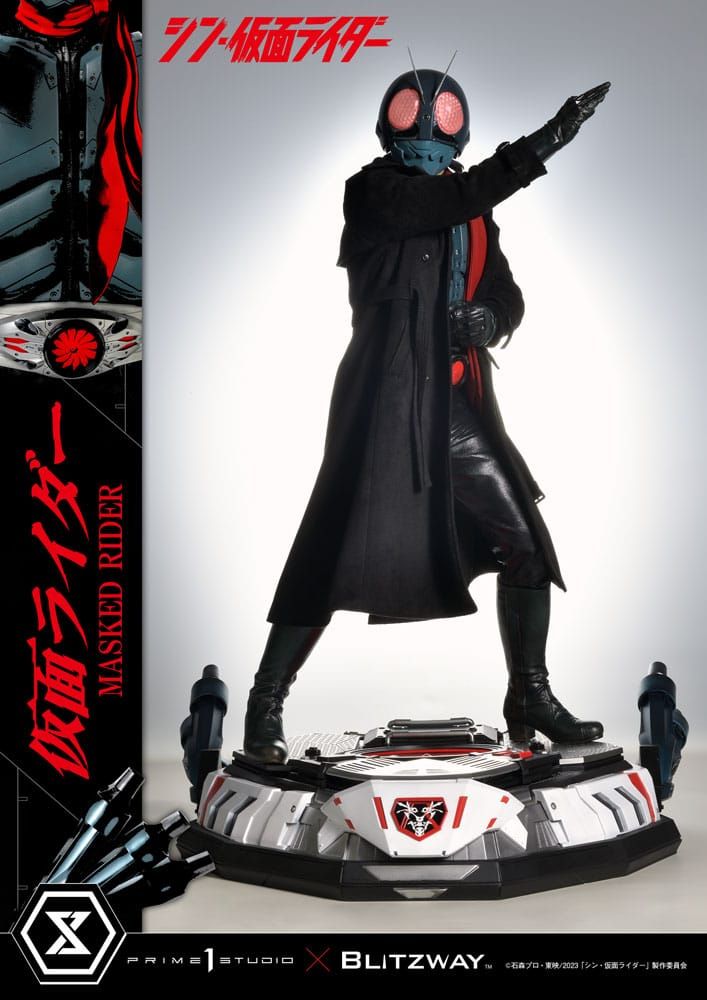 Shin Masked Rider Ultimate Premium Masterline Series Soška 1/4 Masked Rider Regular Verze 52 cm Prime 1 Studio