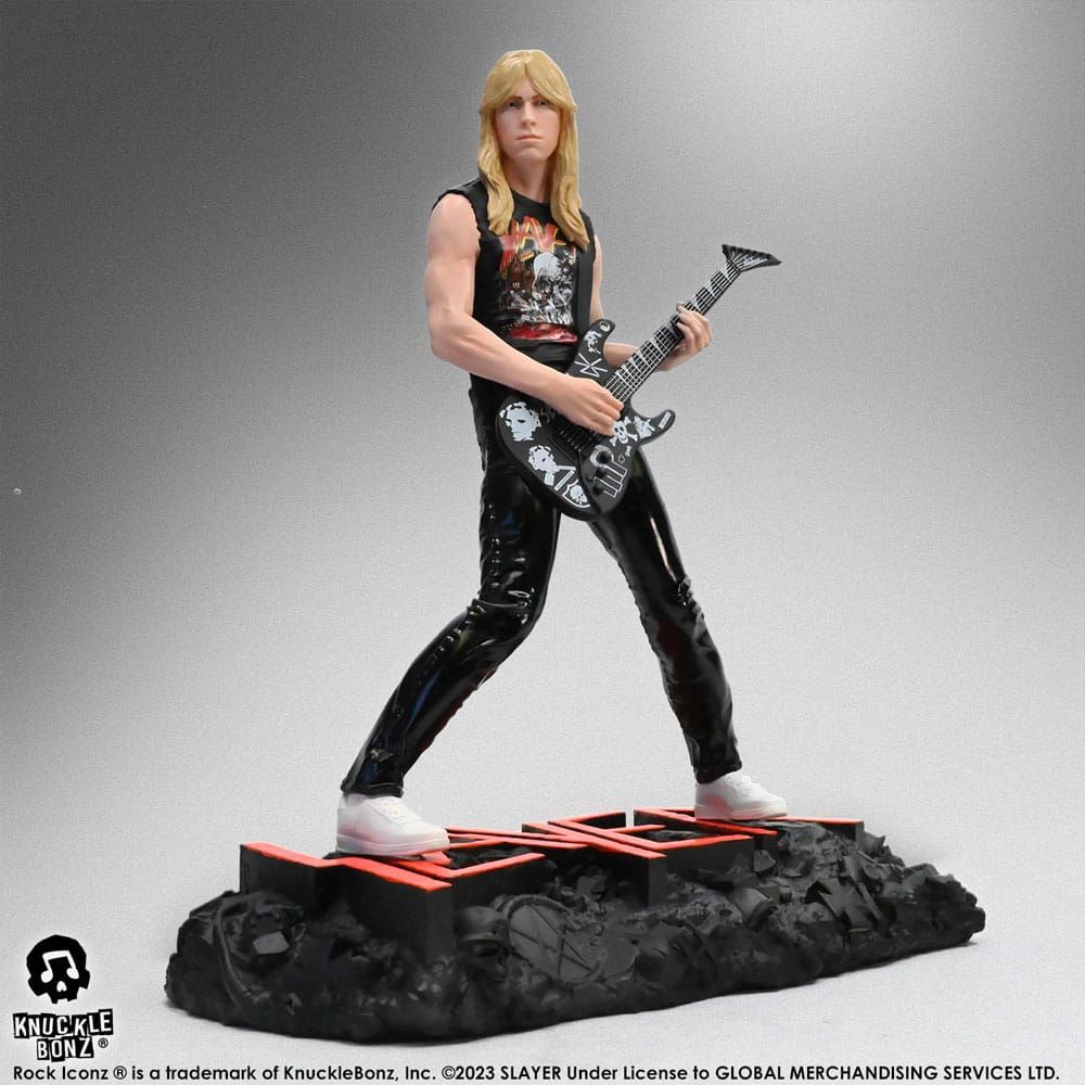 Slayer Rock Iconz Soška 1/9 Jeff Hanneman II 22 cm Knucklebonz