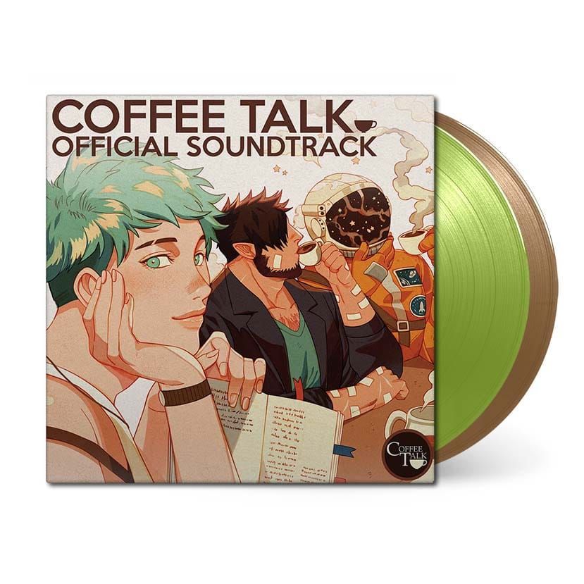 Coffee Talk Original Soundtrack by Andrew Jeremy Vinyl 2xLP Black Screen Records