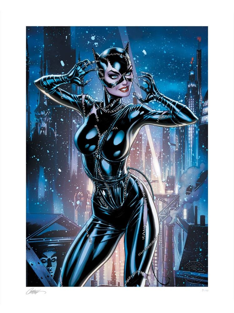 DC Comics Art Print Catwoman 80th Anniversary: Batman Returns 46 x 61 cm - unframed Sideshow Collectibles