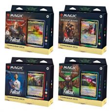 Magic the Gathering Universes Beyond: Fallout Commander Decks Display (4) Anglická Wizards of the Coast