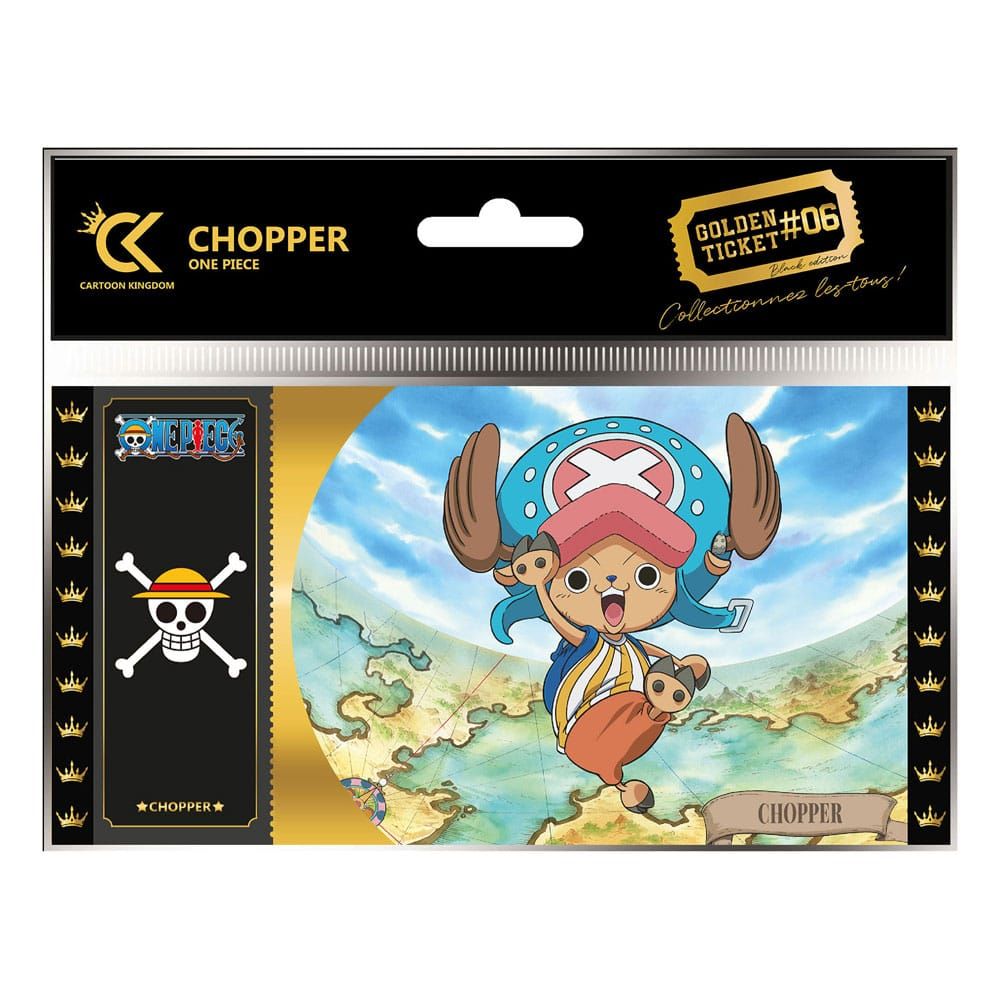 One Piece Golden Ticket Black Edition #06 Chopper Case (10) Cartoon Kingdom