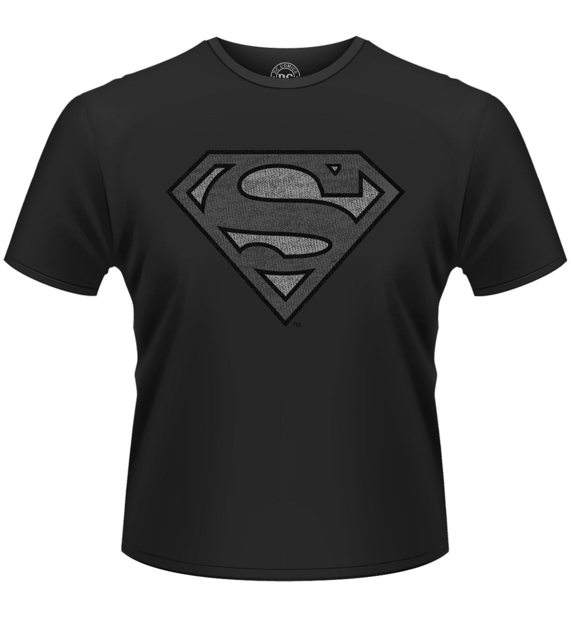 Superman tričko Vintage Silver Logo velikost S TM