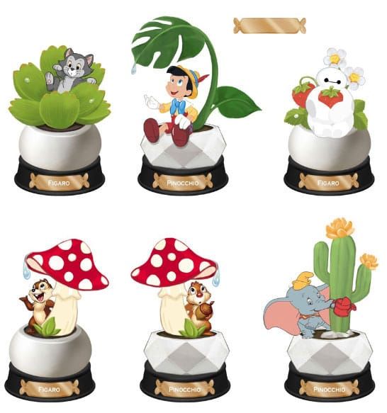 Disney Mini Diorama Stage Sochy Love Plants Series 12 cm Sada (6) Beast Kingdom Toys