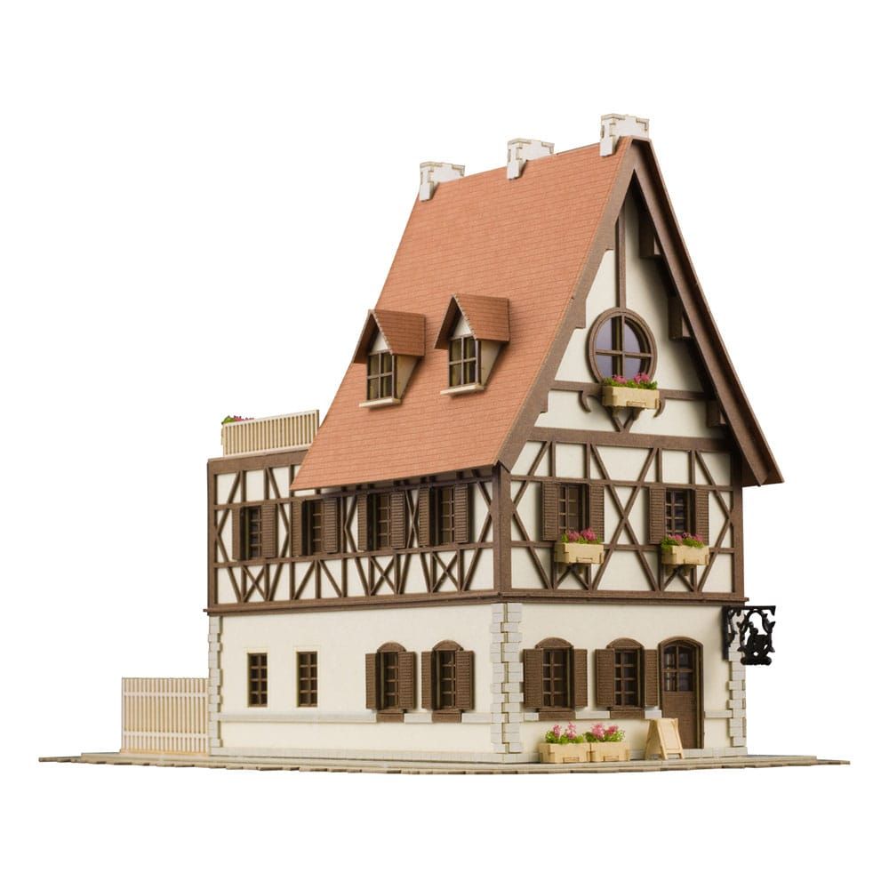 Is the order a rabbit?? 1/150 Paper Model Kit Anitecture Rabbit House 9 cm (3rd-run) Plum