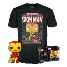Marvel POP! & Tee Box Iron Man(GW) Velikost L Funko