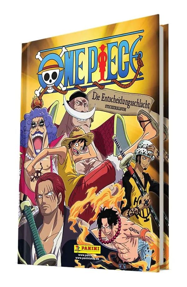 One Piece: Summit War Nálepka Kolekce Hardcover Album Německá Verze Panini