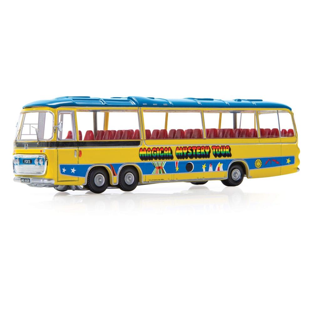 The Beatles Kov. Model 1/76 Magical Mystery Tour Bus Corgi
