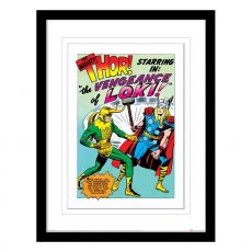Marvel Collector Print Zarámovaný Plakát Loki Comic