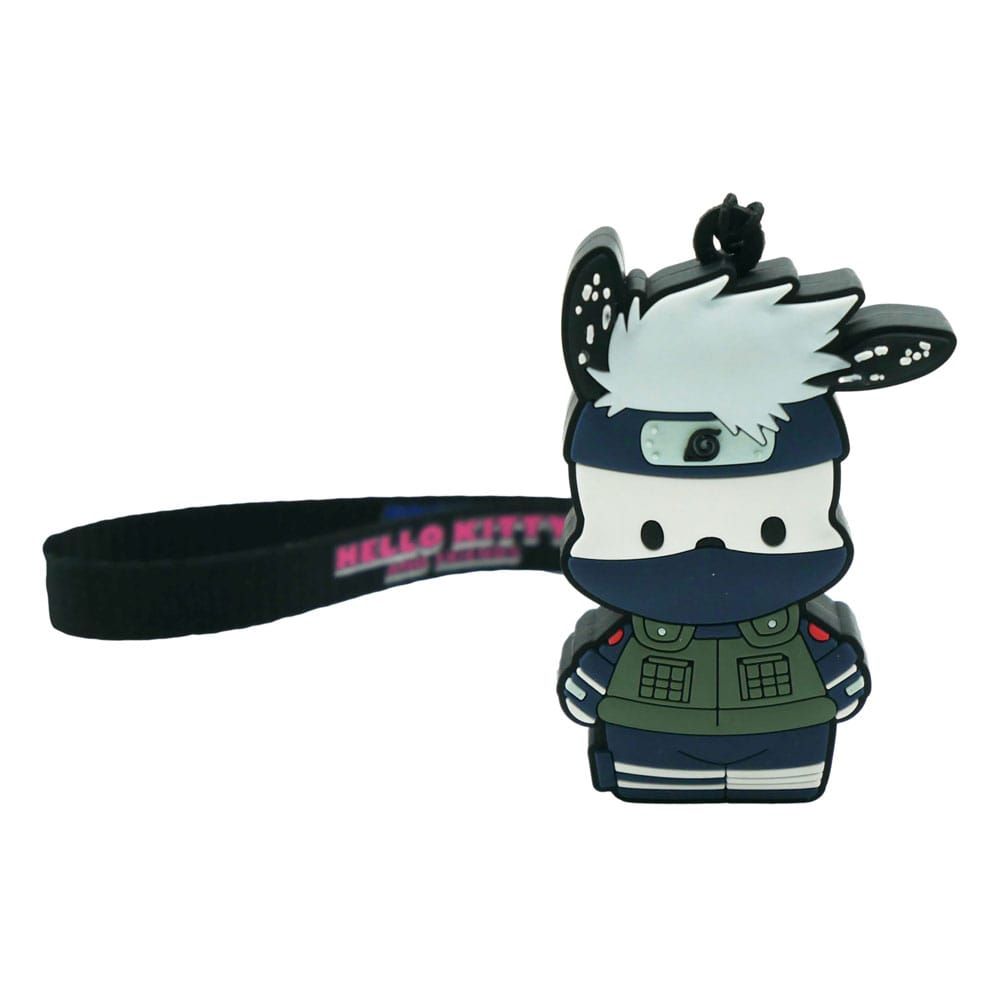 Naruto Shipudden x Hello Kitty PVC Keychain Pochacco Kakashi Teknofun
