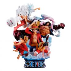 One Piece Petitrama DX PVC Mini Soška Logbox Re Birth Luffy Special Vol. 02 15 cm