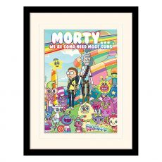 Rick and Morty Collector Print Zarámovaný Plakát Cuteness Overload (white background)