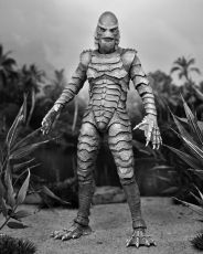 Universal Monsters Akční Figure Ultimate Creature from the Black Lagoon (B&W) 18 cm
