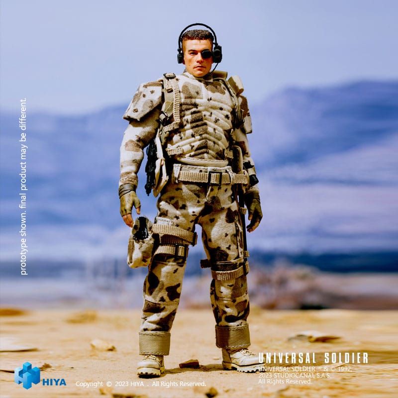 Universal Soldier Exquisite Super Series Akční Figurka 1/12 Luc Deveraux 16 cm Hiya Toys