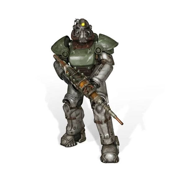 Fallout 4 Životní Velikost Soška T-51b Power Armor 213 cm Chronicle Collectibles