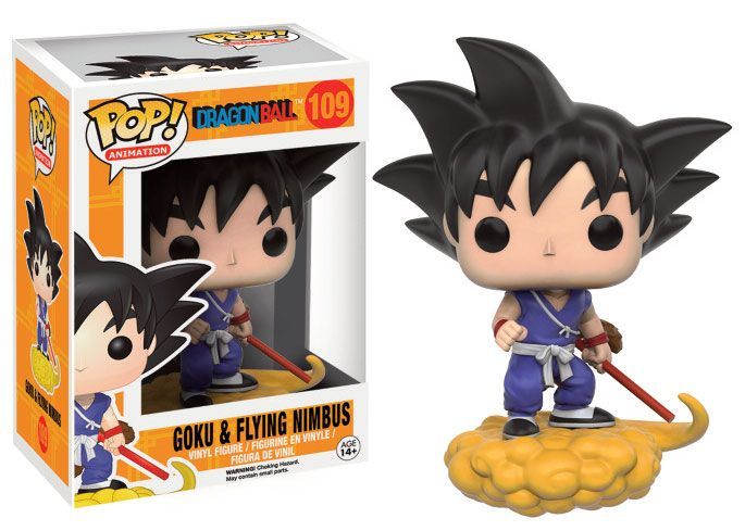Dragon Ball Z POP! Animation vinylová Figure Goku and Flying Nimbus 9 cm Funko