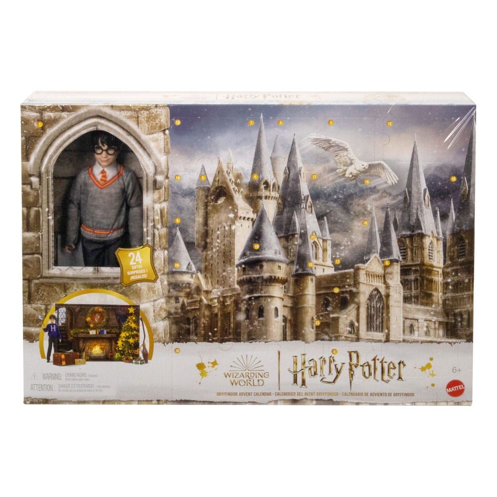 Harry Potter Doll with Advent Kalendář Nebelvír Mattel