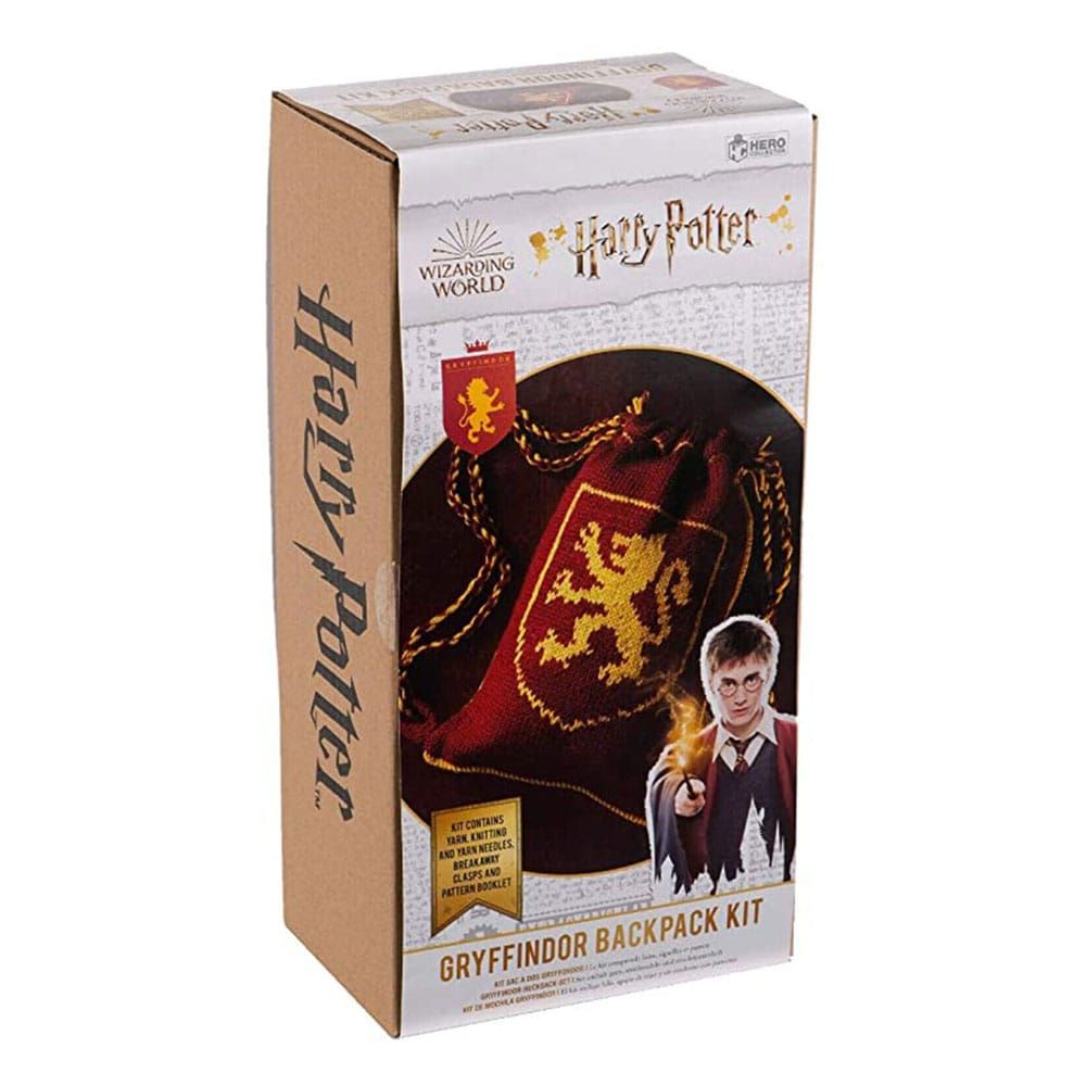 Harry Potter Knitting Kit Batoh Nebelvír Eaglemoss Publications Ltd.