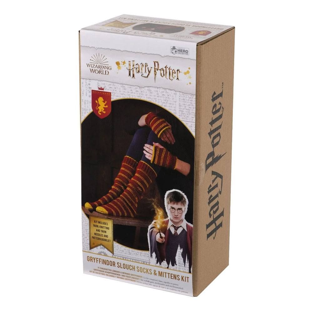 Harry Potter Knitting Kit Slouch Ponožky and Mittens Nebelvír Eaglemoss Publications Ltd.