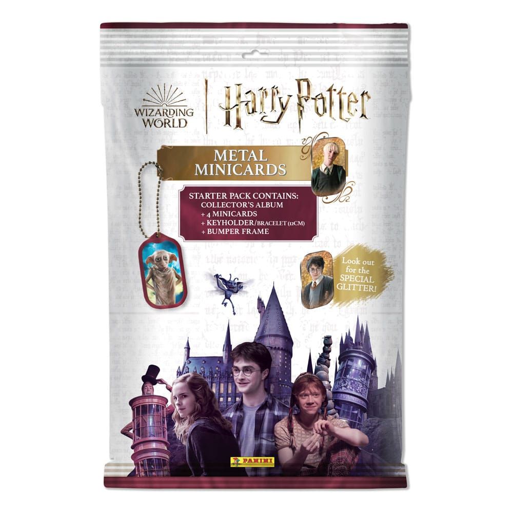 Harry Potter Metal Minicards Starter Pack Anglická Verze Panini