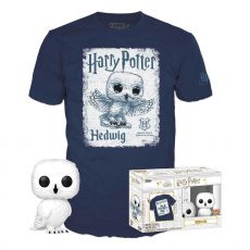 Harry Potter POP! & Tee Box Hedwig Velikost XL