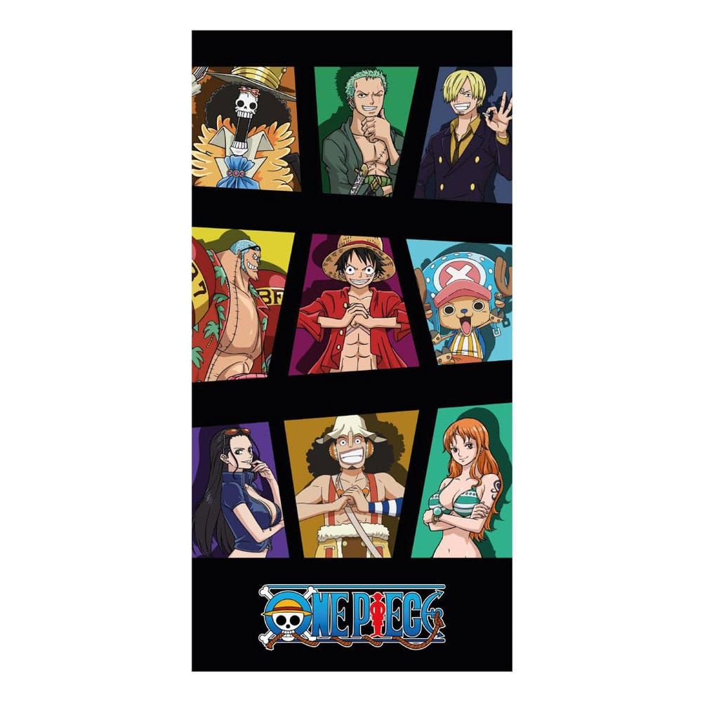One Piece Premium Ručník Strawhat Crew 70 x 140 cm Cerdá