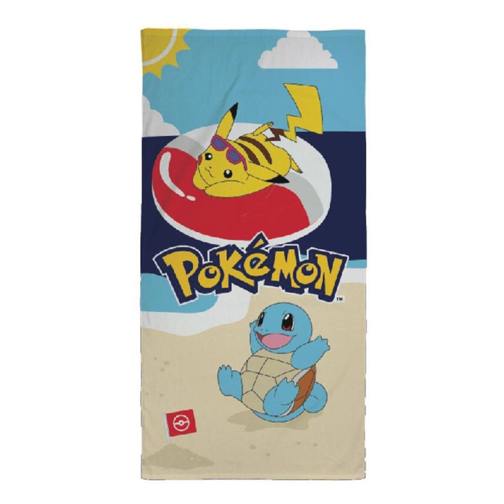 Pokemon Ručník Pikachu, Schiggy 70 x 140 cm Cerdá