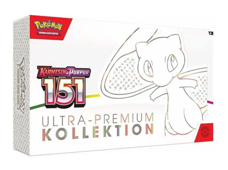 Pokémon TCG Karmesin & Purpur 151 Ultra Premium Kolekce Německá Verze Pokémon Company International