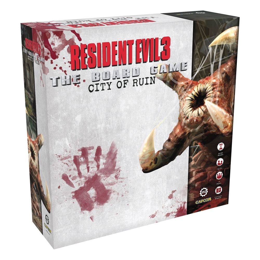 Resident Evil 3 The Board Game Expansion The City of Ruin Anglická Verze Steamforged Games